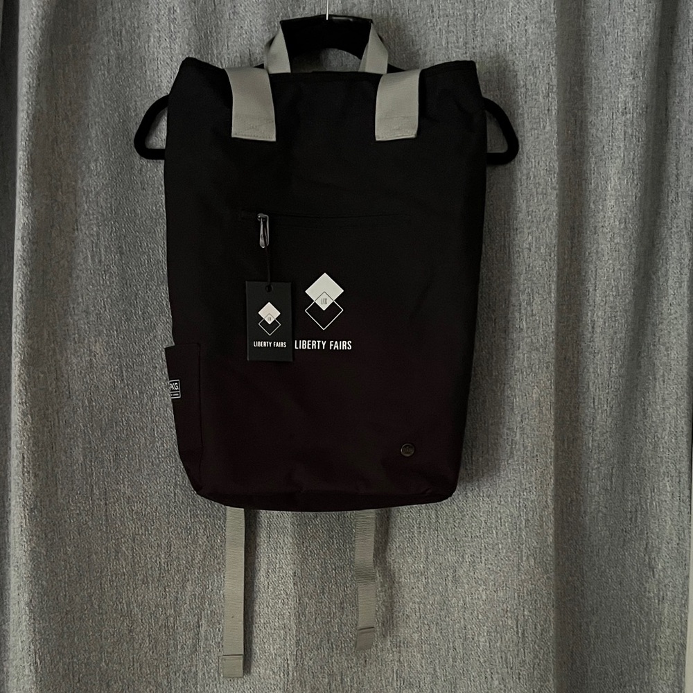 Liberty Fairs PKG Black and Gray Backpack